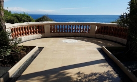 Exemple de réalisation pour le Belvédère du grand hôtel Saint Jean Cap Ferrat 