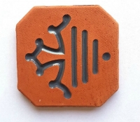 Magnet nouveau logo Région Occitanie émaillé gris