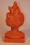 Flamme hauteur 30 cm