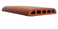 Dessus de mur 1/4 rond 40x23x5