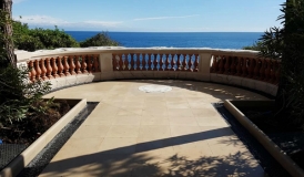 Exemple de réalisation pour le Belvédère du grand hôtel Saint Jean Cap Ferrat 